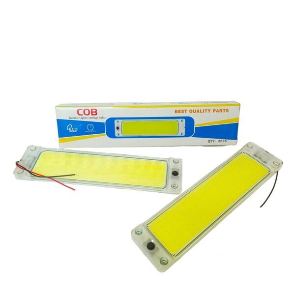 Светодиодный плафон на COB матрице (245-60мм) под стеклом с выключателем